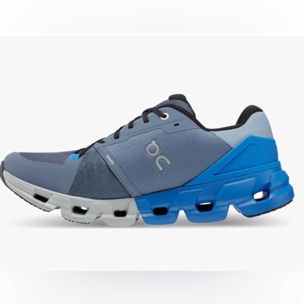 Men's On Running Cloudflyer 4 - Metal / Lapis NEW IN BOX!! - Picture 2 of 5